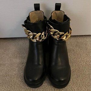 Steve Madden Amulet Ankle Boot - Gold